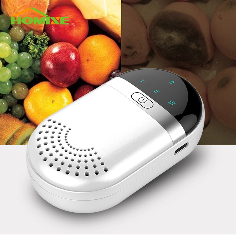 Ozone Air Purifier Double Sterilization for Bathroom Kitchen Shoes Case Fridge 1