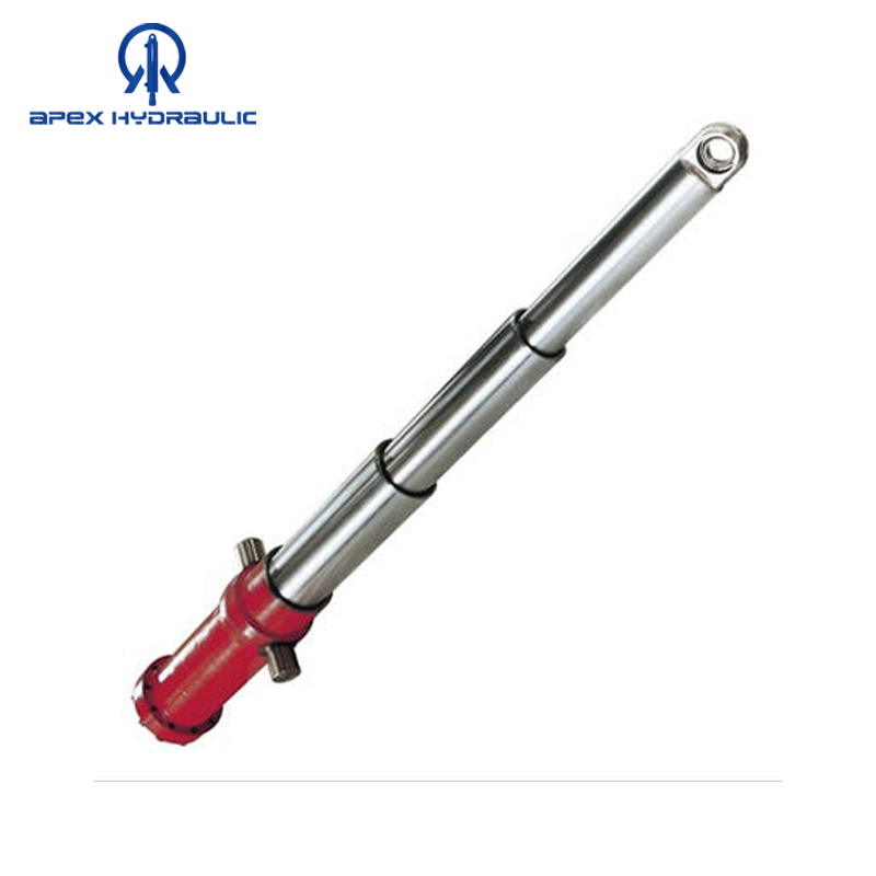 Telescopic 5 Stages Long Stroke Hydraulic Cylinder 8