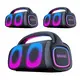For Bar Best Boombox Speaker Black Shell with Color Light by Binko 3