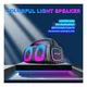 For Bar Best Boombox Speaker Black Shell with Color Light by Binko 9