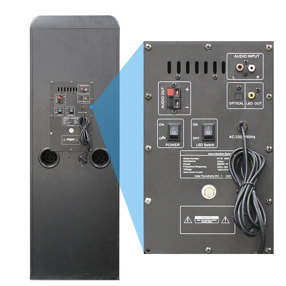 Party Speaker with Mic CCC CE ROHS FCC CQC ISED 100company 4