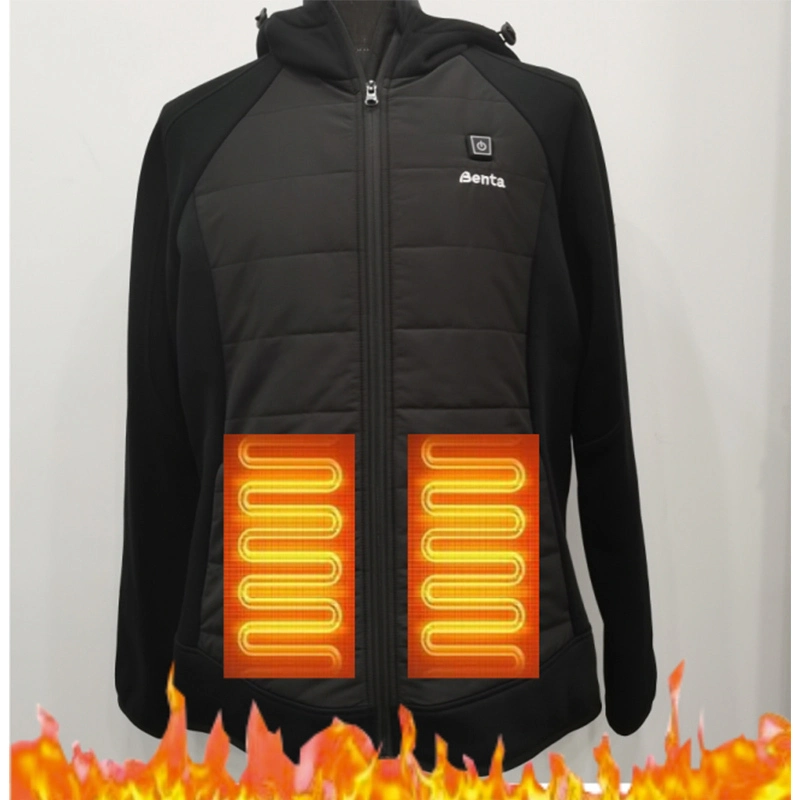 unisex heated sweatshirt thermal hoodie 1
