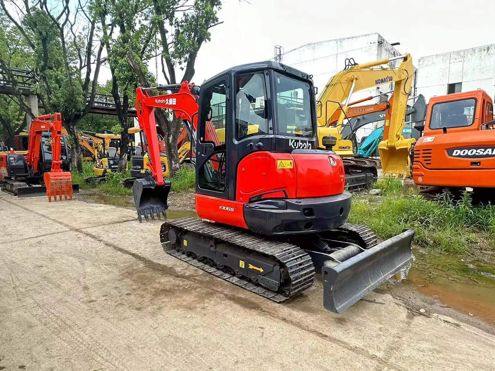 Second Hand Mini Excavators Factory Direct Supply for Mining Productionkubota 2