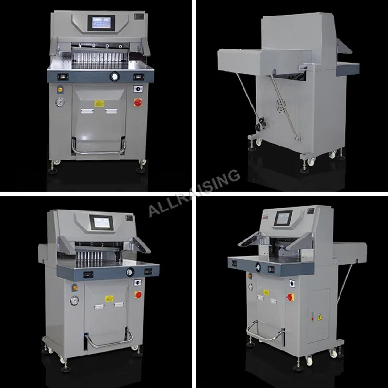 Automatic Guillotine Paper Cutter Factory 4