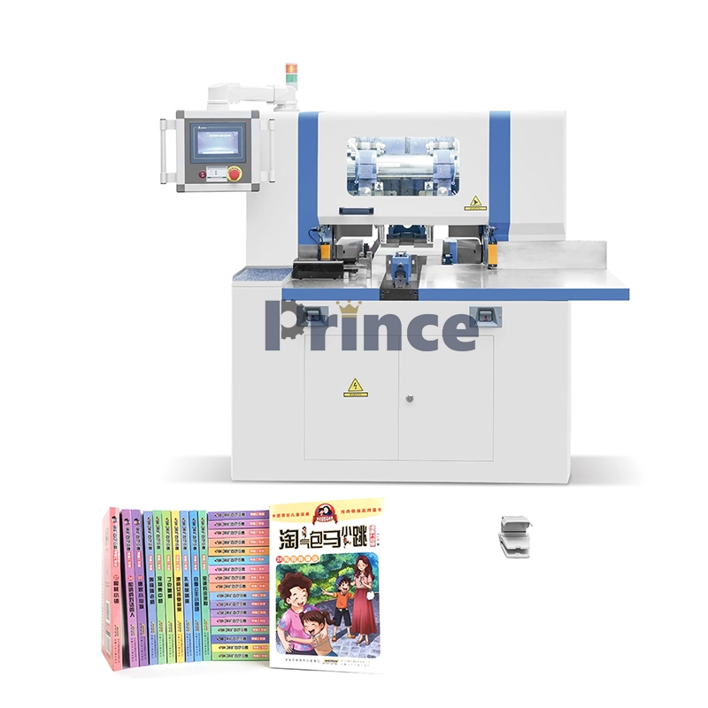 High Efficiency Three Side Book Cutting Machine three Knife Book Trimmer Side Cutting Machine Three side book cutting machine 1