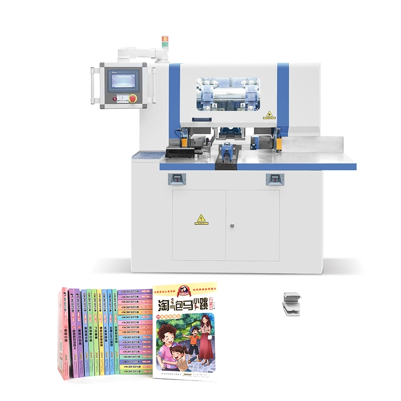 Mataas na Kahusayan Tatlong Side Book Cutting Machine tatlong Knife Book Trimmer Side Cutting Machine Tatlong side book cutting machine 1