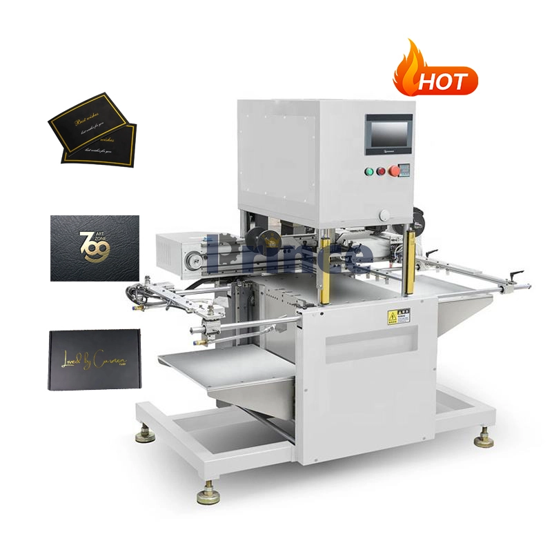 Automatic Card Leather gold foil stamping machine hot stamping gold foil machine hot foil stamping machine for sale 1