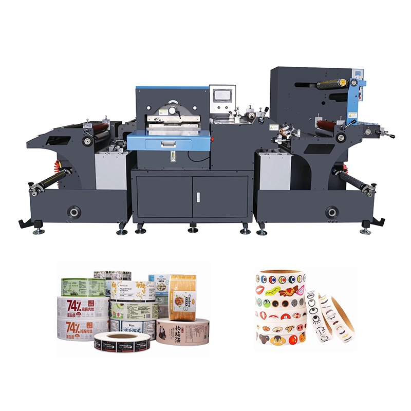 Máy cắt bế thẻ kỹ thuật số Máy cắt nhãn tự dính tự động Máy cắt bế phẳng tốc độ cao 1