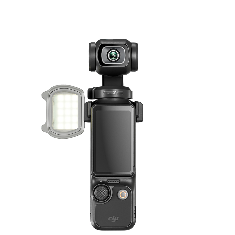 Luz de relleno magnética STARTRC con soporte para DJI Pocket 3 7
