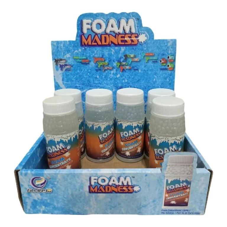 120 ml de espuma concentrada 1:20 líquido de burbujas 1