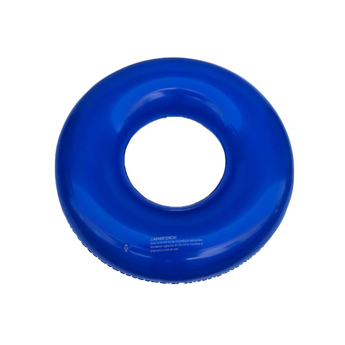 Anillo inflable de la nadada del PVC del anuncio del logotipo del OEM con la manija 3