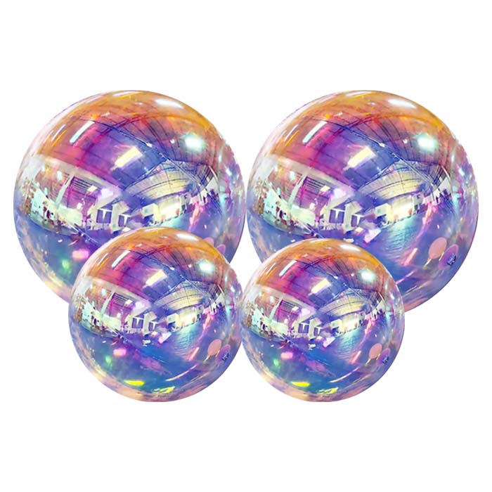 Summer Inflatable Mirror Disco Ball Floating Pond Balls Seamless Colorful OEM 3