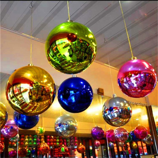 Summer Inflatable Mirror Disco Ball Floating Pond Balls Seamless Colorful OEM 7