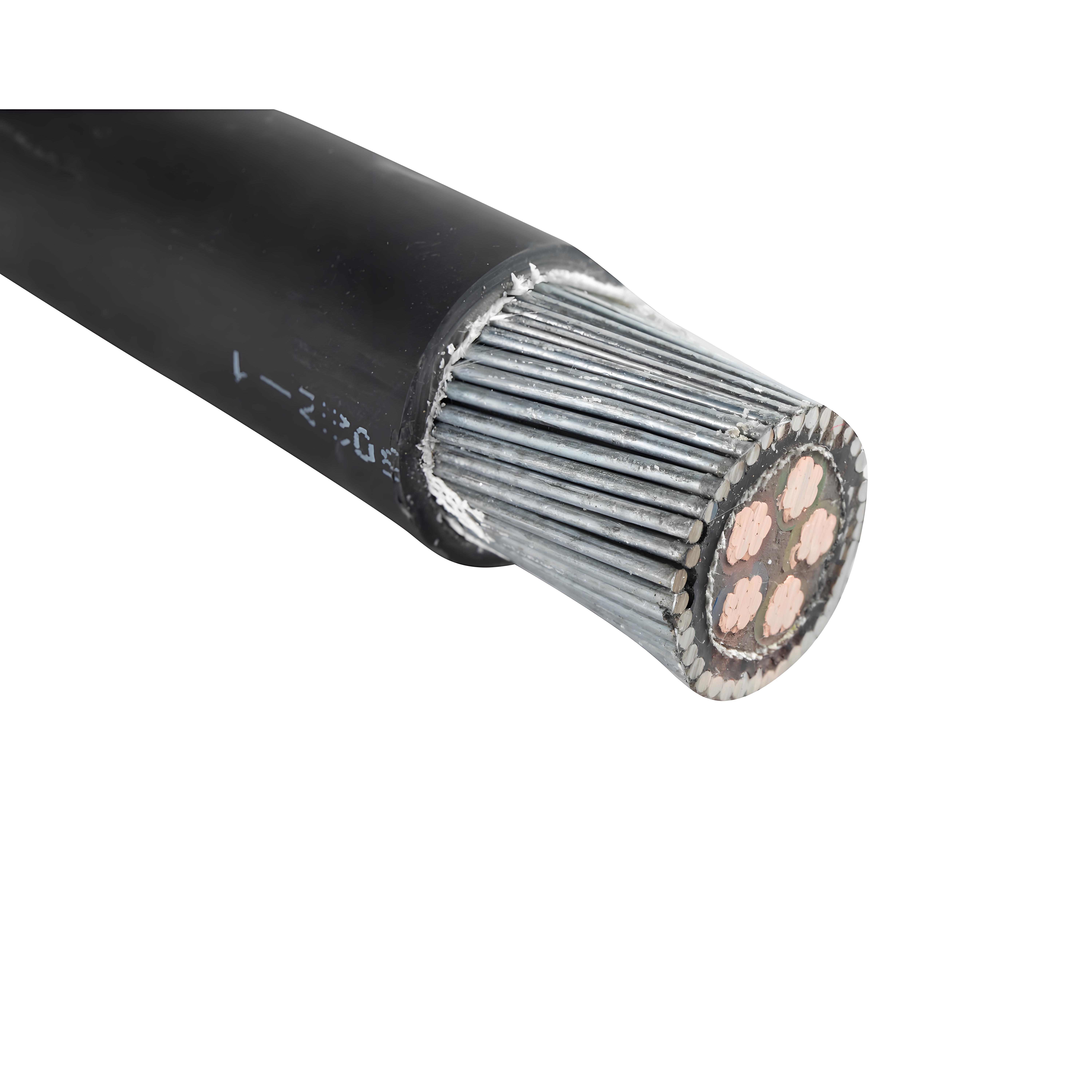 XLPE szigetelt páncélozott (SWA) tápkábel 0,6/1kV 3