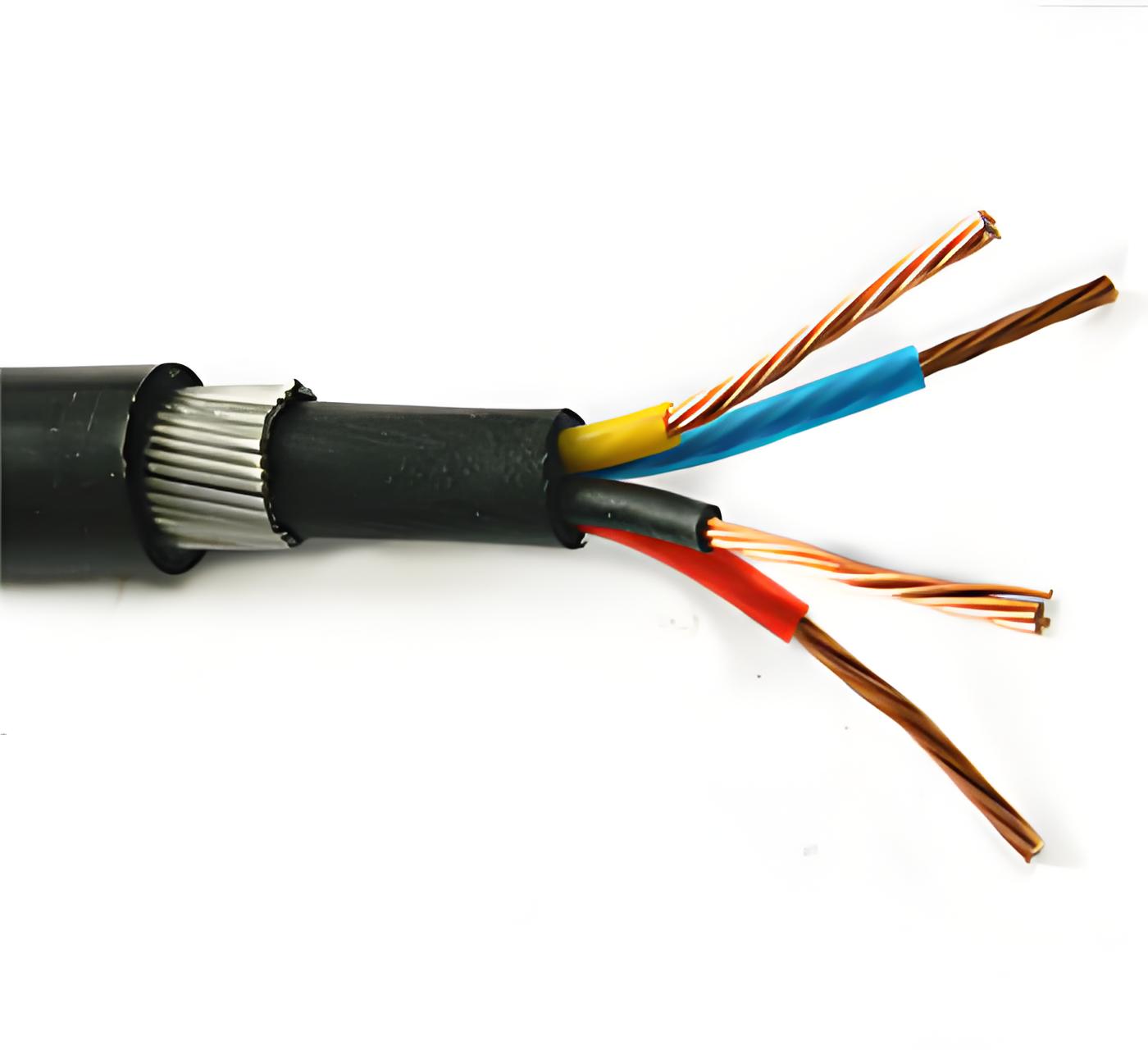 XLPE szigetelt páncélozott (SWA) tápkábel 0,6/1kV 5