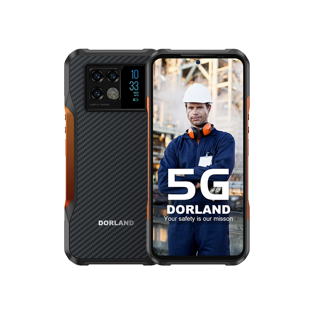 Βιομηχανικό εγγενώς ασφαλές Ευφυές 5G Τηλέφωνο με προστασία από έκρηξη EXTRA-5G-Dorland 1