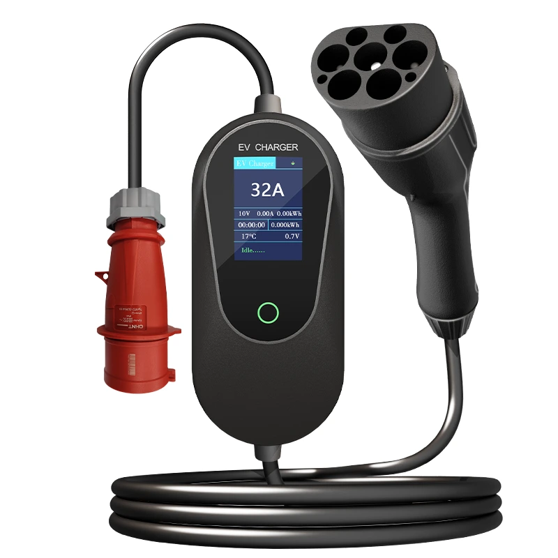 22KW Mode 2 GBT mobile Portable ev charger 1