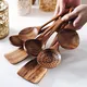 Custom Madewooden Utensils Kitchen 1pc/oppbag 1000sets 7