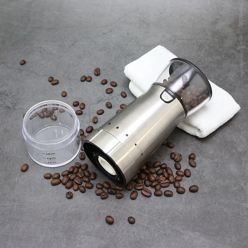 Customportable Coffee Grinder Acceptable Customize Logo Such As Laser Logo Or Printing Logo Etc 1pc/inner Box 6