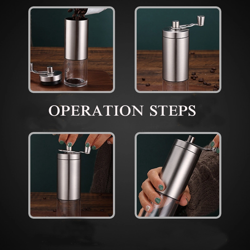 Manual Coffee Grinder White/black/grey Color Or Customized Other Any Color by Qianzan 8
