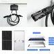 Monocrystalline Solar Panels for Sale Mono-Facial 182mm by Kangweisi 9