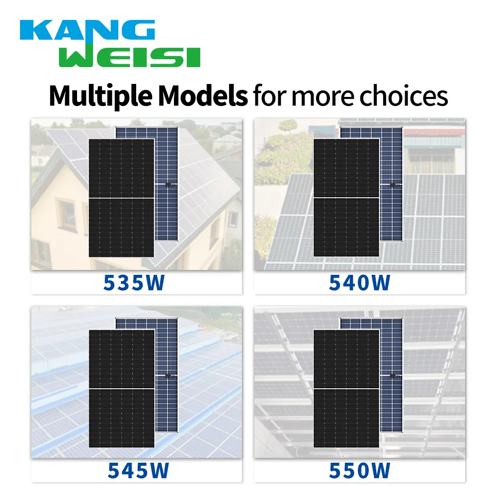 Solar Panel Double Sided 535-555W EU and US Standardfor Sale 5