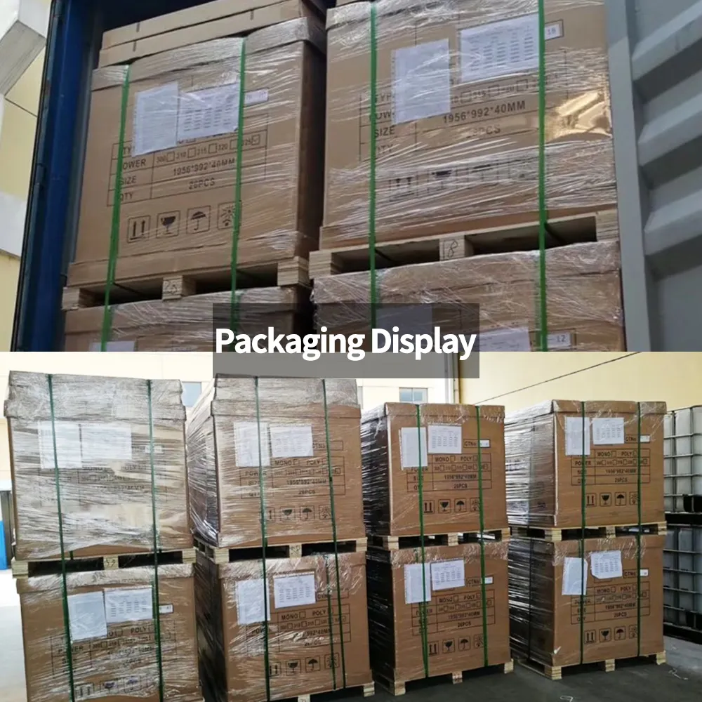 Solar Panel Double Sided 535-555W EU and US Standardfor Sale 7