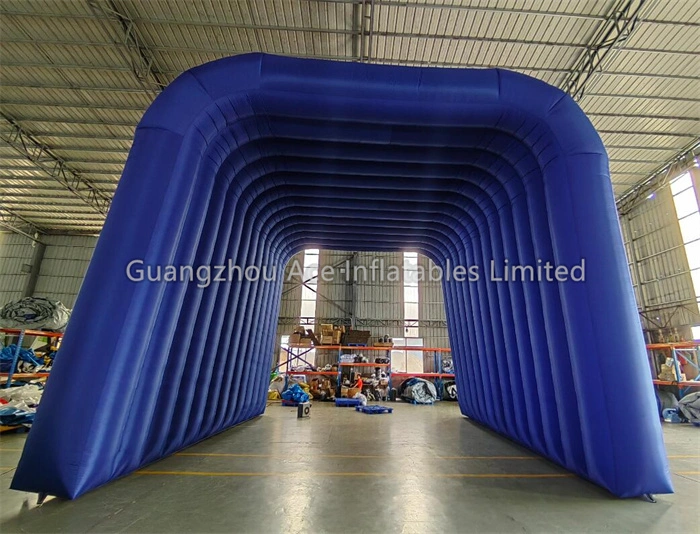 Temporary Inflatable Noise Barrier Tunnel for Construction Sound Insulation 1