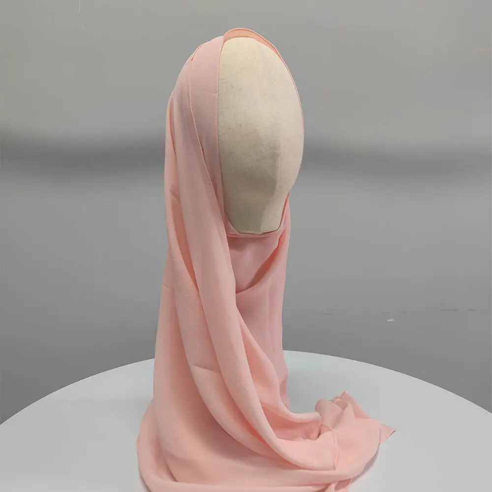 For Supermarket Printed Chiffon Hijab by Qidian Textile 3