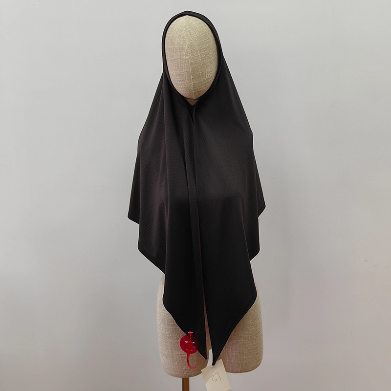 Women's modest sport wear hijab polyester jersey hijab spandex quick dry sport hijab for women 1