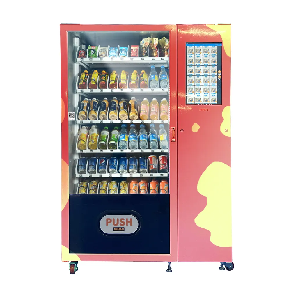 Drink Vending Machine with Card Reader - for Outdoor - WEIMI 5