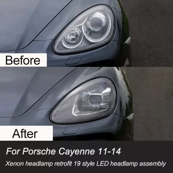 Head Light Assembly Cayenne - Bulk Buy - Feebest 2