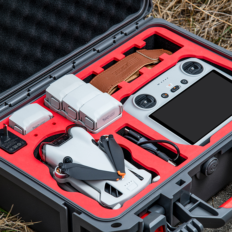 STARTRC Estuche para Drones con Luz LED para DJI Mini 4 Pro/ Mini 3 Pro/ Mini 3 4
