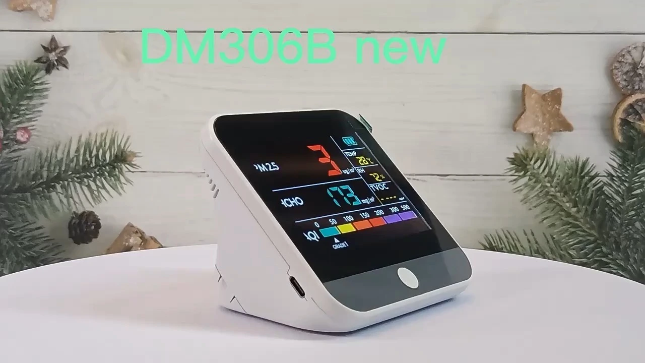 ポータブル屋内 8 in 1 空気質検出器 1
