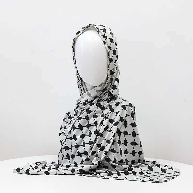 Lightweight Square Chiffon Hijab for Sale 3