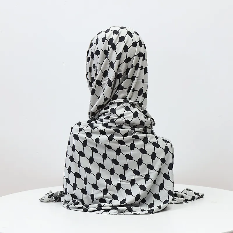 Lightweight Square Chiffon Hijab for Sale 5