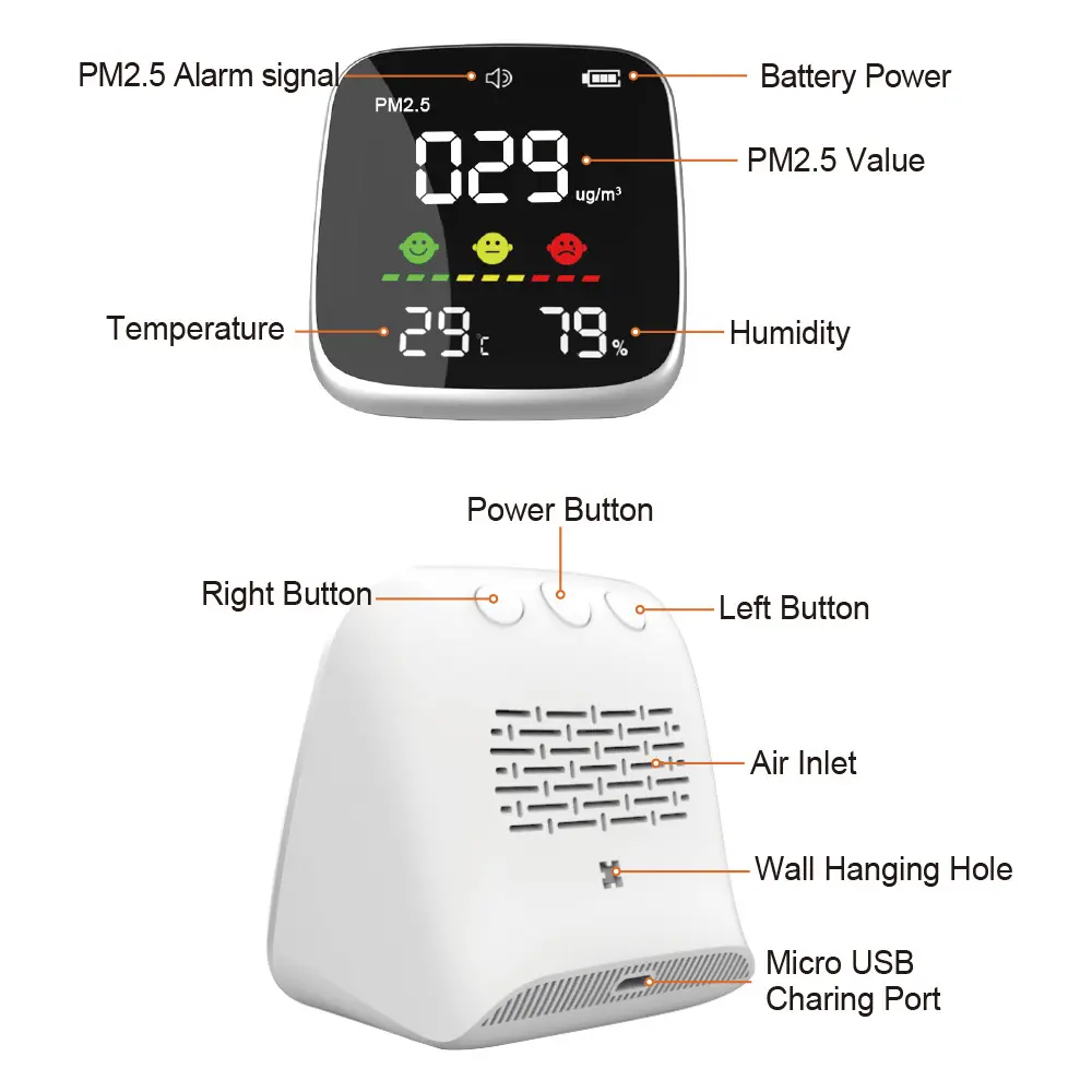 Dienmern Industrial Co2 Detector ABSmanufacturing 3