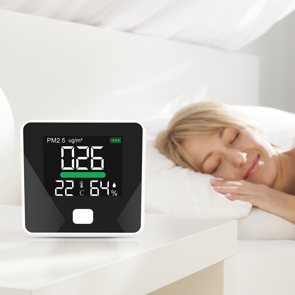 Портативный цифровой детектор качества воздуха PM2.5 5