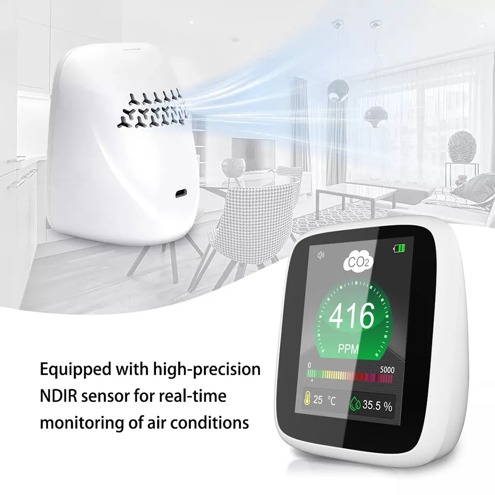 Portable Co2 Meter for Home DM1308order Now 6