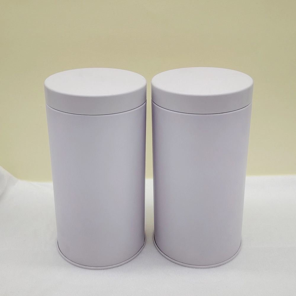 OEM Custom Logo Printing Airtight Metal Tea Tin Containers Packaging Food Grade Biscuit Candy Coffee Tin Can With Lid 1