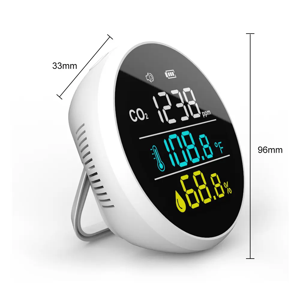 Fast Delivery Carbon Dioxide Detector Portable 47.0x34.5x25.0CM by Dienmern 3