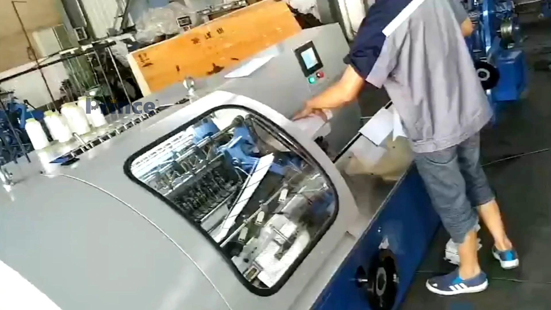 SX-460E Programmable Semi-Automatic Book Sewing Machine 100 Cycles/Min 1