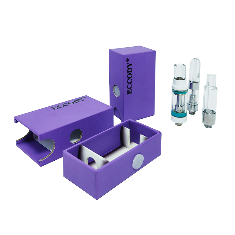 Verpackungsbox für Mini-Vape-Kartuschen mit ultradünnem, rundem, kindersicherem Silikonknopf 3