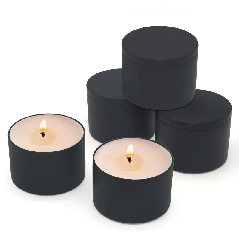 Candle Tins with Lids a Grade 0.23mm-0.35mm Thickness Tinplate - - XPD 2