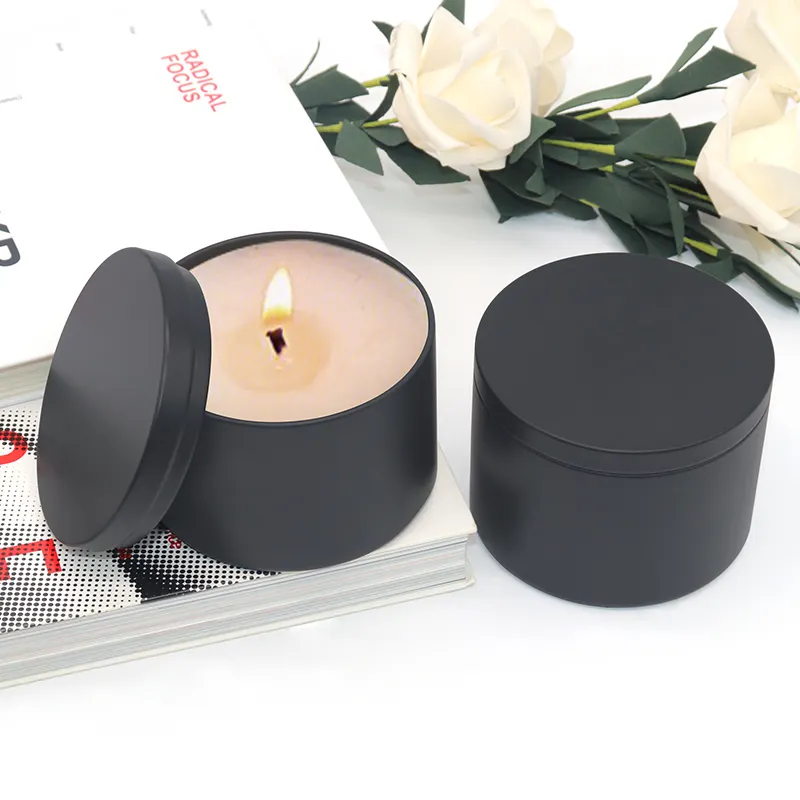 Candle Tins with Lids a Grade 0.23mm-0.35mm Thickness Tinplate - - XPD 3