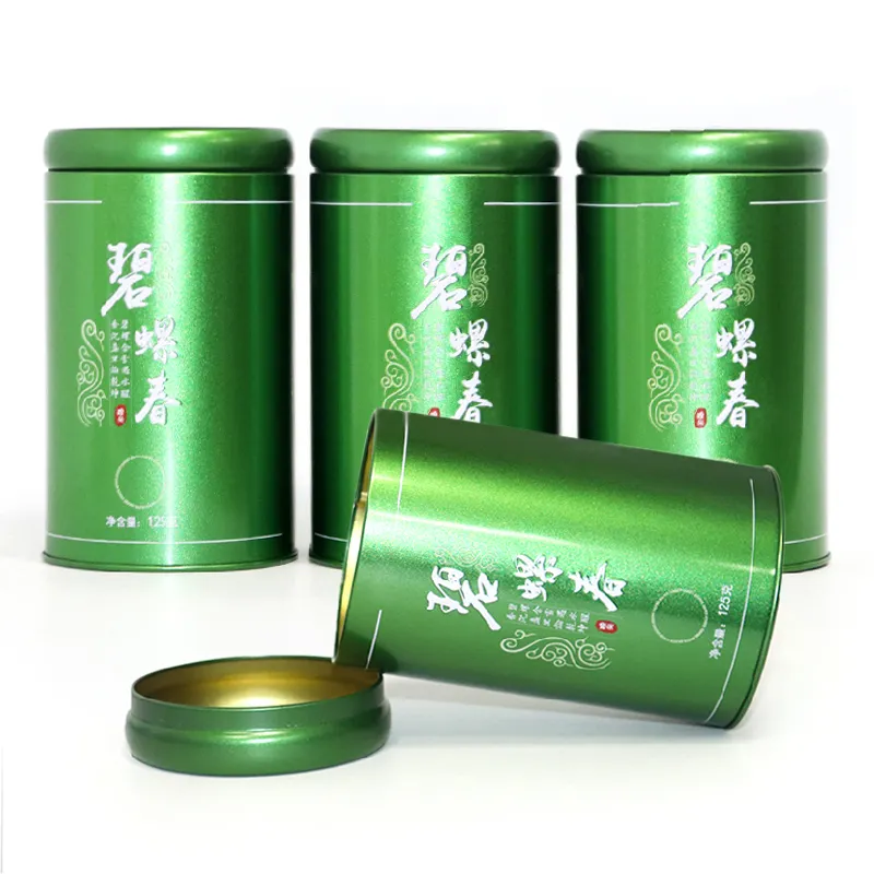 Tea Canister Tin TINPLATE - - XPD 4