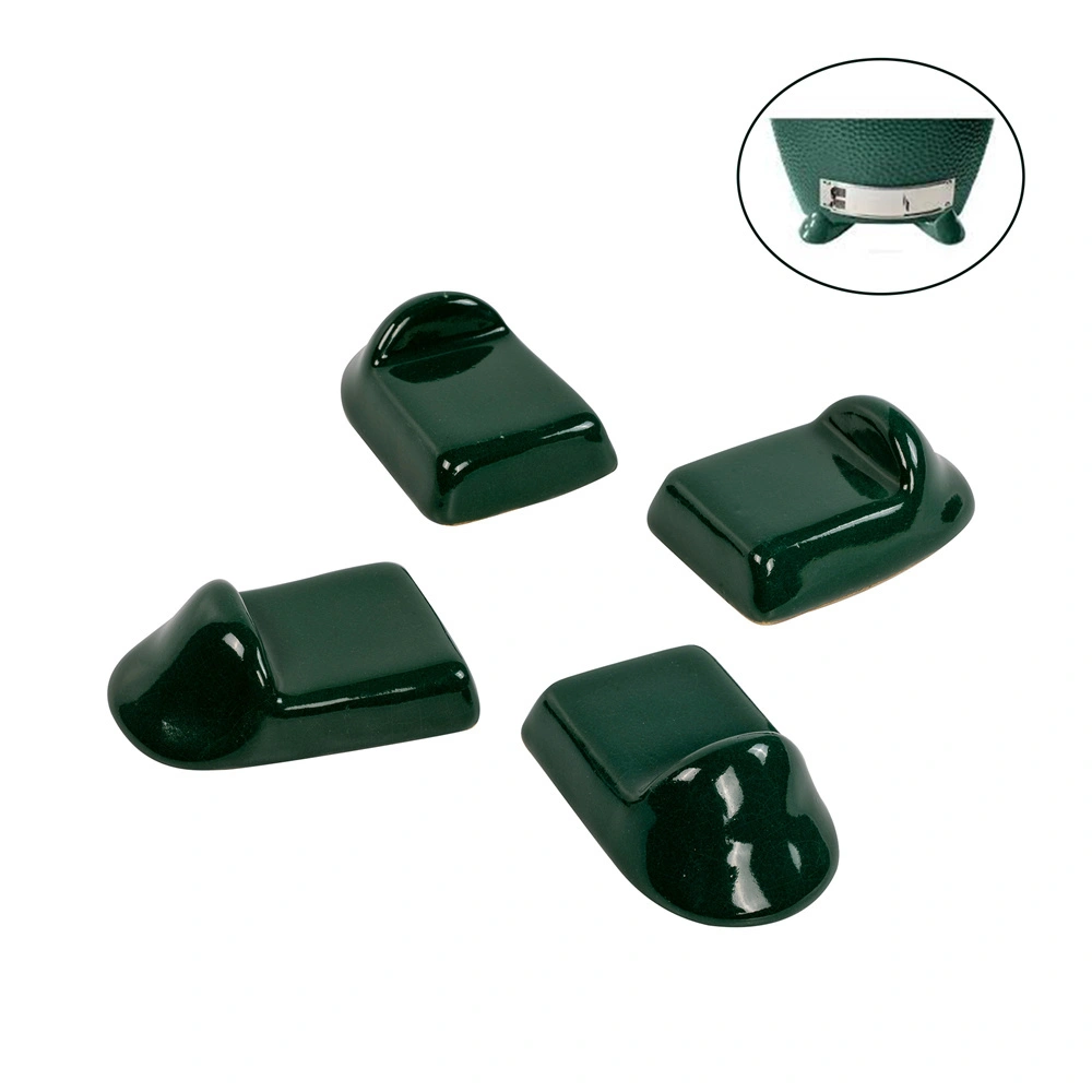 MCD ceramic grill feet shoes 4pcs for Kamado BBQ grill table outdoor and garden 1