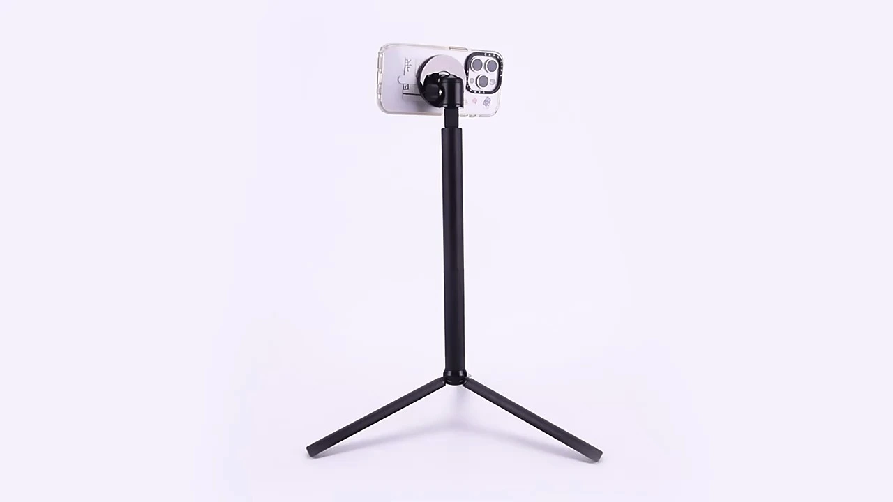 Szsmilin Golf Phone Holder with Spike and Tripod 360 Rotating Magnetic Stand 1