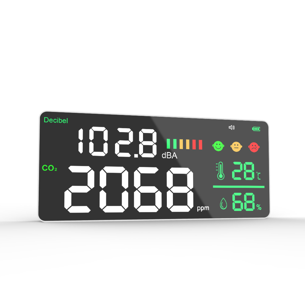 Wall Mounted Infrared Sensor Noise Meter 2