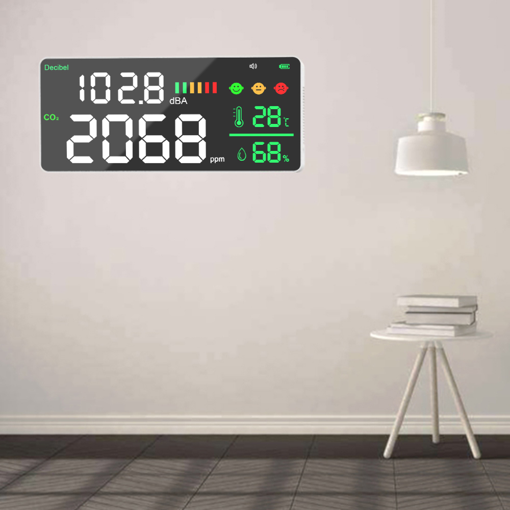 Wall Mounted Infrared Sensor Noise Meter 3